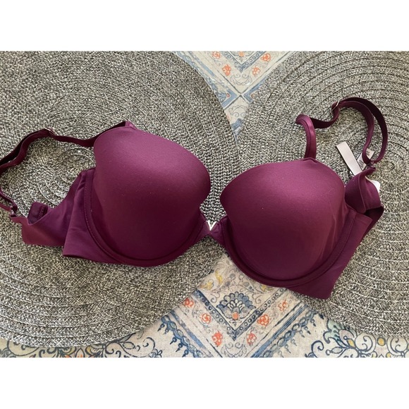 Victoria's Secret Other - Victoria's Secret Body by Victoria Perfect Shape Bra Purple 32DD Underwire Full
